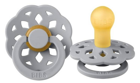 Bibs Boheme 2-Pak Smoczki Uspokajające Kauczukowe Hevea Rozmiar S Sage & Cloud