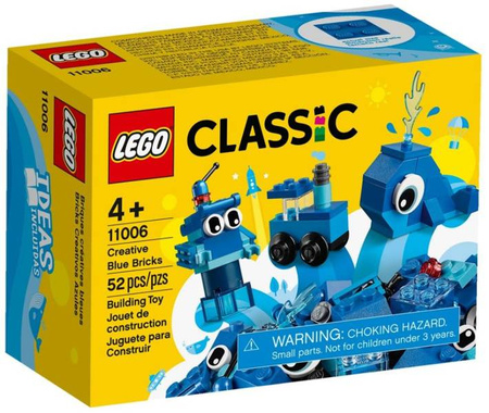 Lego Classic Niebieskie Klocki Kreatywne 11006