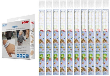 REER Opaska Identyfikacyjna na Rękę HelpMe 10 szt