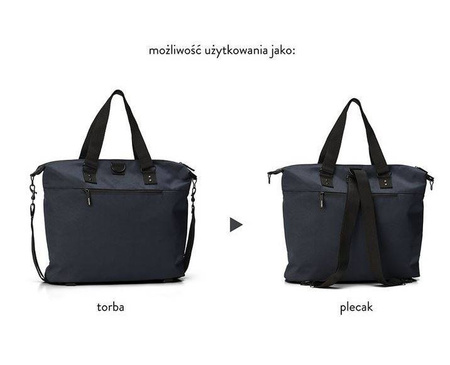 Easywalker Torba Do Wózka z Przewijakiem i Organizerem Uniwersalna Sapphire Blue