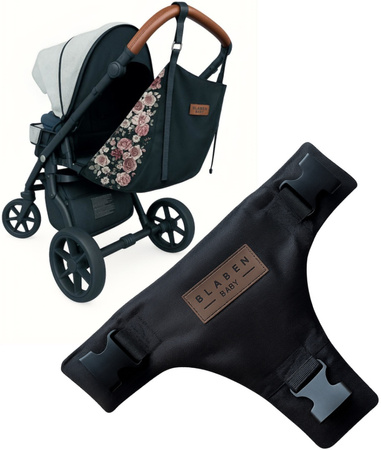 Blaben Baby Hamak do wózka dziecięcego z Pasami Bezpieczeństwa Bloom
