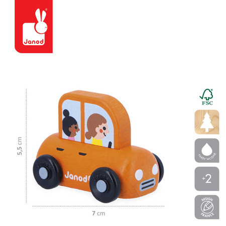 Janod Pojazd Samochód rodzinny Miasto Cross Roads 12m+