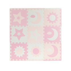 Momi Nebe Puzzle Piankowe Różowe