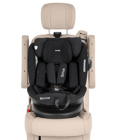 Carrello Sirius CRL-8808 Fotelik Samochodowy 0-36kg Absolute Black