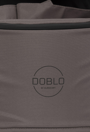 Euro-Cart Doblo Wózek Spacerowy Bliźniaczy lub Rok Po Roku Taupe