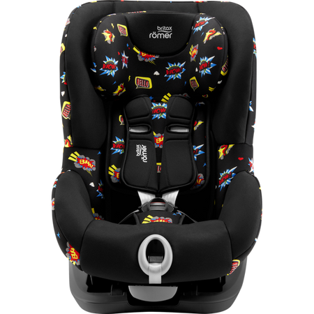 Britax Romer King II Fotelik Samochodowy 9-18 kg Comic Fun - Czarna Skorupa