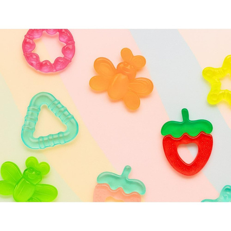 Bo Jungle Chłodzący gryzak wodny Cool Shapes zestaw 3 szt