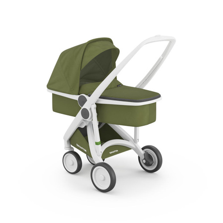 Greentom Wózek Carrycot White-Olive