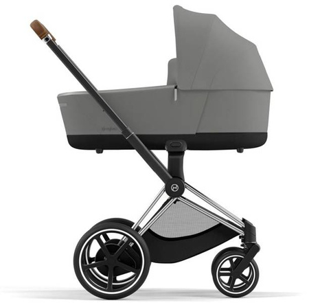 Cybex e-Priam 4.0 Rama ze Stelażem Siedziska + Gondola Wózek Głęboki Soho Grey