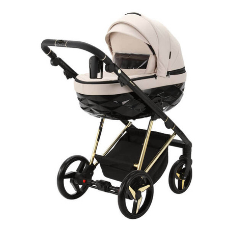 Adamex Quantum Special Edition Wózek Głęboko-Spacerowy 2w1 Beżowy TK-767