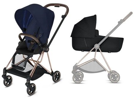 Cybex Mios 3.0 Wózek Głęboko-Spacerowy Midnight Blue Plus