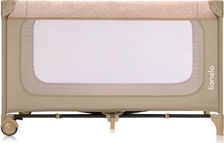 Lionelo Jasmin łóżeczko turystyczne Easy Fold Beige Sand