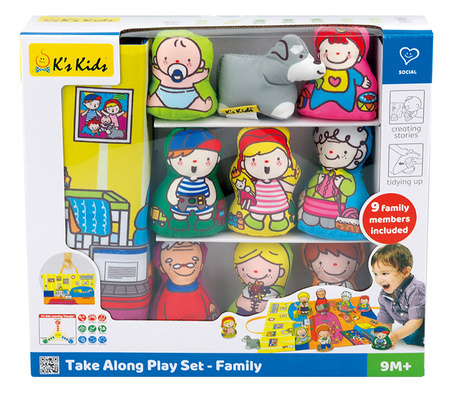 Training2s Zabawka Edukacyjna - Mata Edukacyjna Rodzina