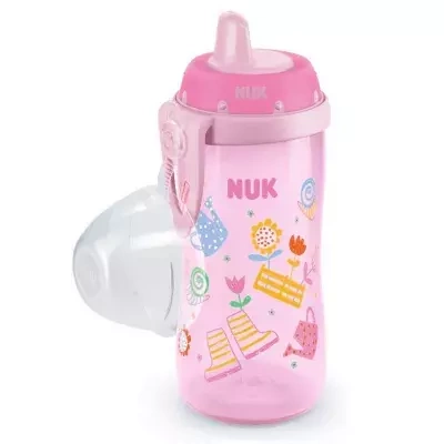 Nuk Kiddy Cup Kubek Niekapek 12m+ 300 ml Mix Wzorów