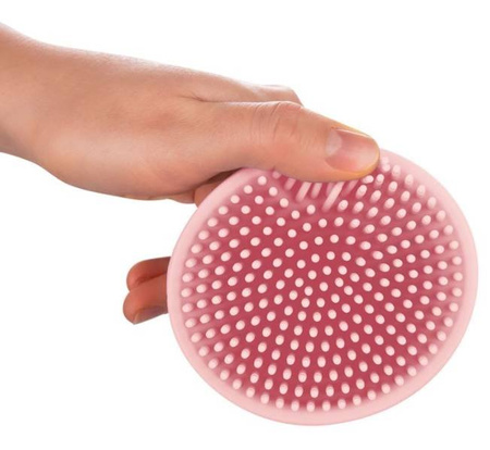 Canpol Babies Myjka Silikonowa Do Kąpieli 9/115 Pink