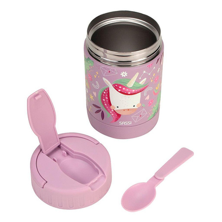 Sassi Termos obiadowy dla dzieci 350ml Jednorożec