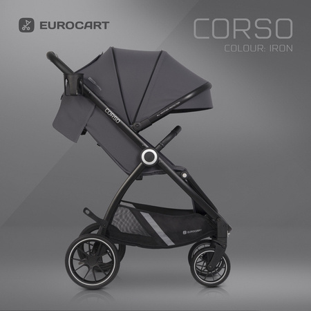 Euro-Cart Corso Wózek Spacerowy Iron 2023
