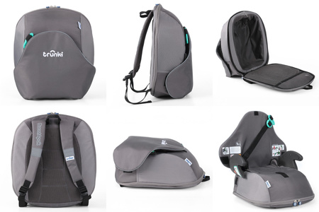 Trunki BoostApak Trunki - Podstawka podwyższająca i plecak dziecięcy 2w1