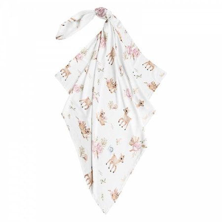 Bonjour Cherie Bambusowy Otulacz Średniaka 100x110cm Sarenki