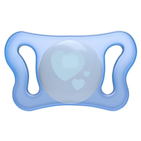 Chicco PhysioForma Micro Smoczek Silikonowy 0-2m 2szt. Niebieski