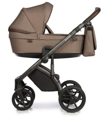 ROAN Bloom Wózek Głęboko-Spacerowy 2w1 Brown Dots