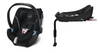 Cybex Aton 5 Fotelik Samochodowy 0-13kg  + Baza 2-fix Zestaw 2w1 Navy Blue
