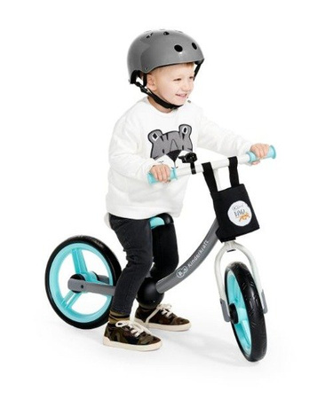 KinderKraft Rowerek Biegowy 2Way Next z Akcesoriami Turquise