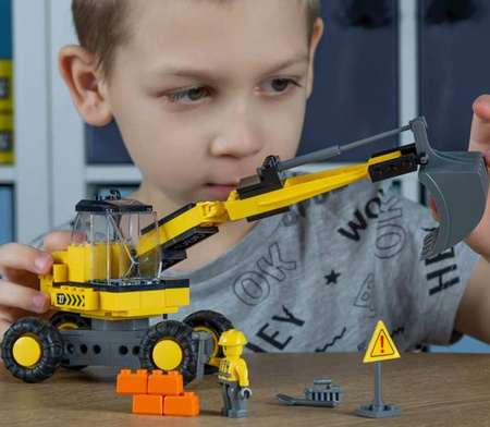 ICOM Poland MyCity Klocki Blocki Koparka