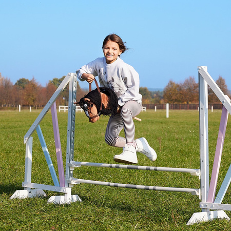 Hoppihorse Koń na Kiju Hobby Horse A3 Ciemny Brąz 66cm
