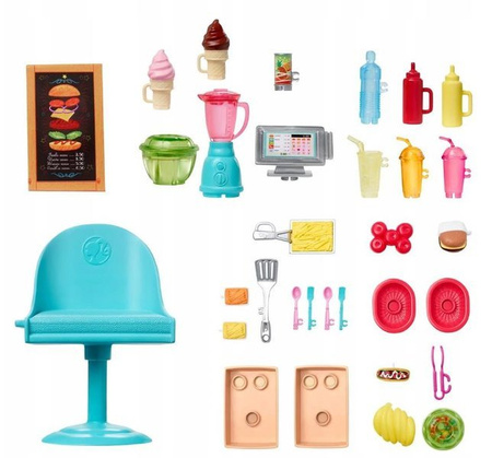 Barbie Foodtruck Zestaw Do Zabawy GMW07