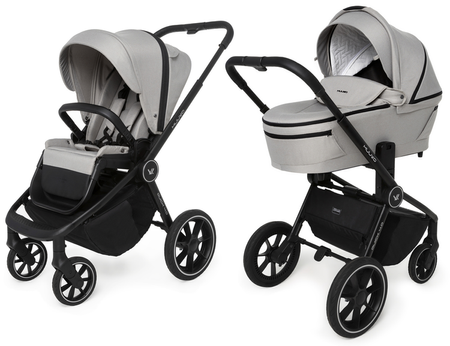 Muuvo Quick 4.0 Wózek Głęboko-Spacerowy Steel Grey