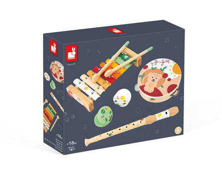 USZKODZONE OPAKOWANIE Zestaw zabawek muzycznych Sunshine 18m+, Janod