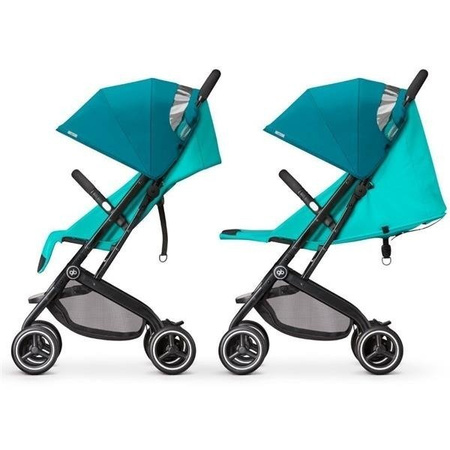 GB Qbit + Wózek Spacerowy Silverfox Grey