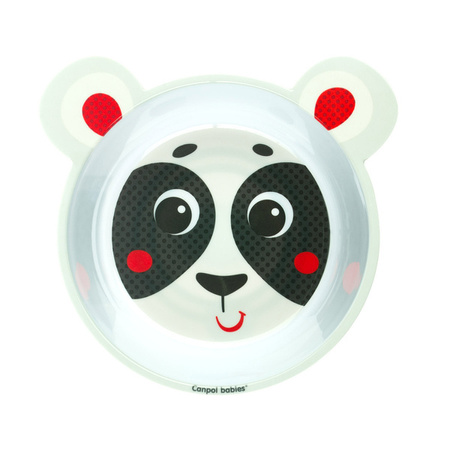 Canpol Babies Melamina Miseczka Antypoślizgowa Z Uszami Hello Little 490ml 4/520_bei Beżowy