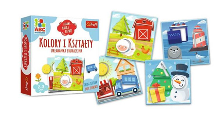 Trefl Kolory i Kształty/ABC Malucha Gra Edukacyjna