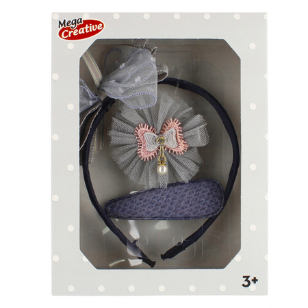 Mega Creative Ozdoby Do Włosów Nella Grafitowe