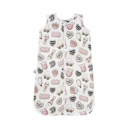 Bonjour Cherie Bambusowy Śpiworek Niemowlaka Duży Baby Shower