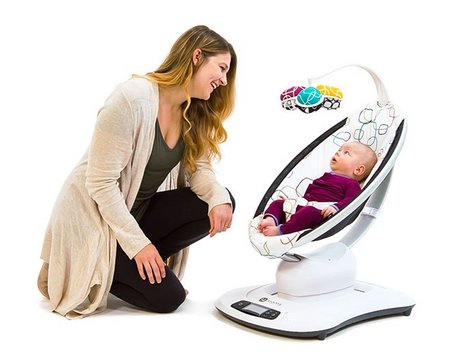 4moms mamaRoo 4 Fotelik/Bujaczek Classic black