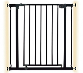 Dreambaby Bramka Bezpieczeństwa Dla Dzieci Liberty - Czarna Wysokość 76cm