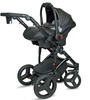 Coto Baby Quara Wózek Głęboko-spacerowy 02 Dark Grey Brown Eco