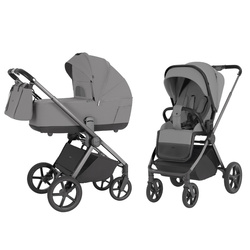 Carrello Ultra CRL-6527 Wózek Głęboko-Spacerowy Silk Grey
