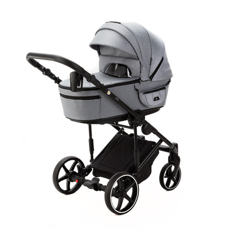 Adamex Zico New Wózek Głęboko-Spacerowy 2w1 Szary TK-60