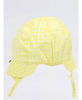 Yoclub! Czapka Letnia z Uszkami Dziewczęca Żółta 40-42 cm