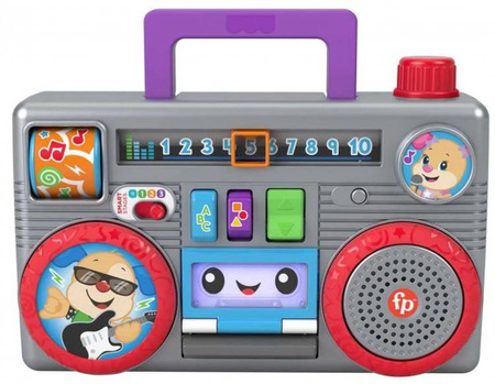 Fisher Price Retro Magnetofon Radiomagnetofon Szczeniaczka GYC17