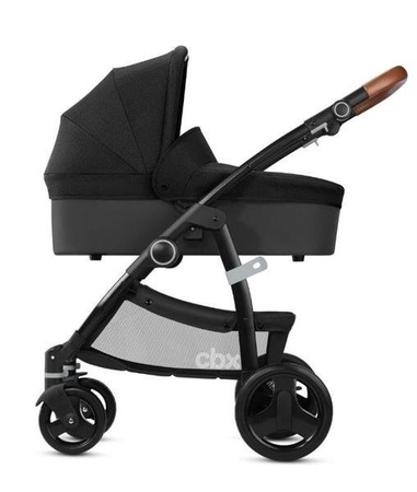 Cybex Leotie Lux spacerówka + stelaż + gondola CBX Smoky Anthracite