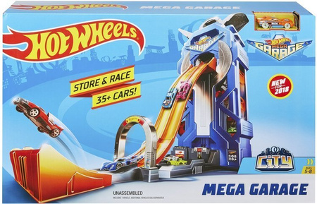 Hot Wheels City Rajdowy Garaż Mega FTB68