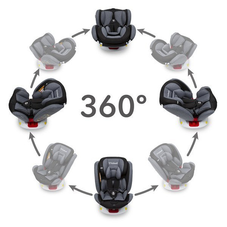 Kidwell ORBIT - Fotelik Samochodowy 0-36 kg 02 Black