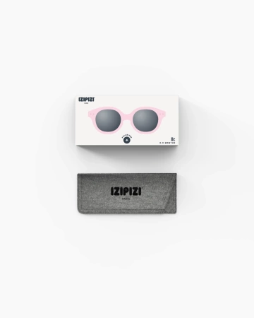 IZIPIZI Okulary Przeciwsłoneczne dla Dzieci 0-9 msc Pastel Pink C