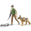 Bruder Figurka Leśnika Z Psem