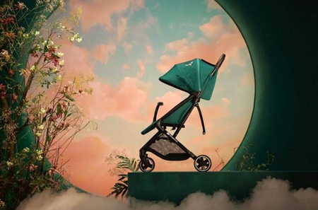 Kinderkraft Nubi Wózek Spacerowy Nature Vibes Green